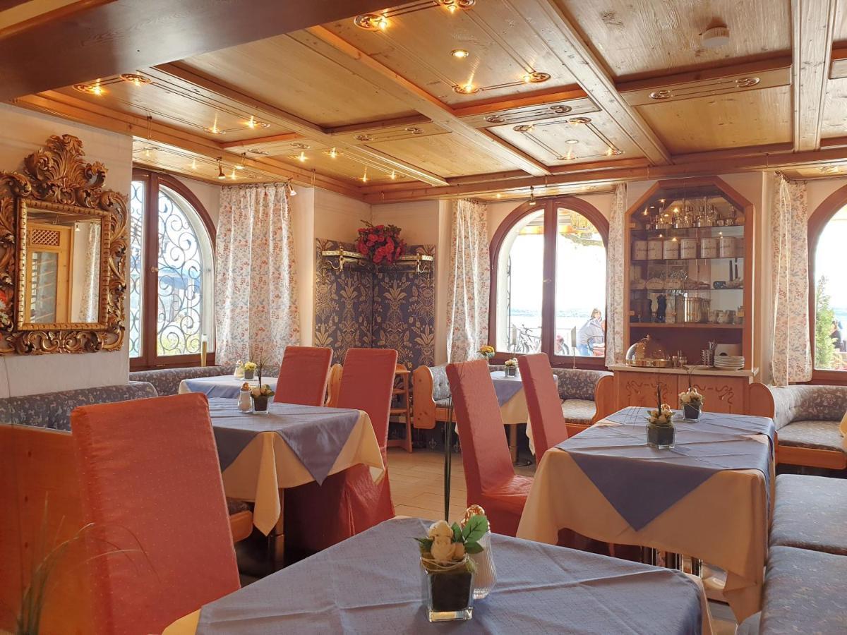Hotel Strand Cafe Meersburg Buitenkant foto