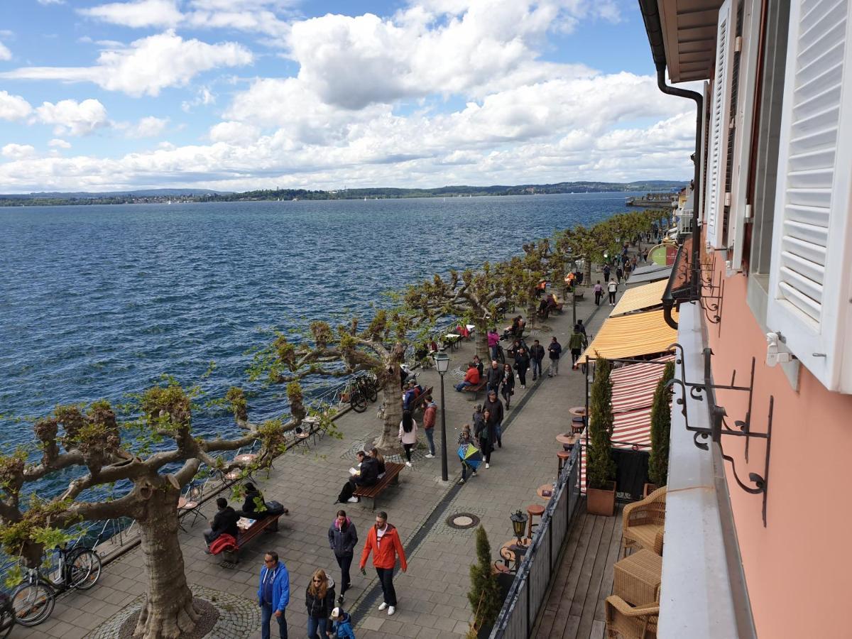Hotel Strand Cafe Meersburg Buitenkant foto