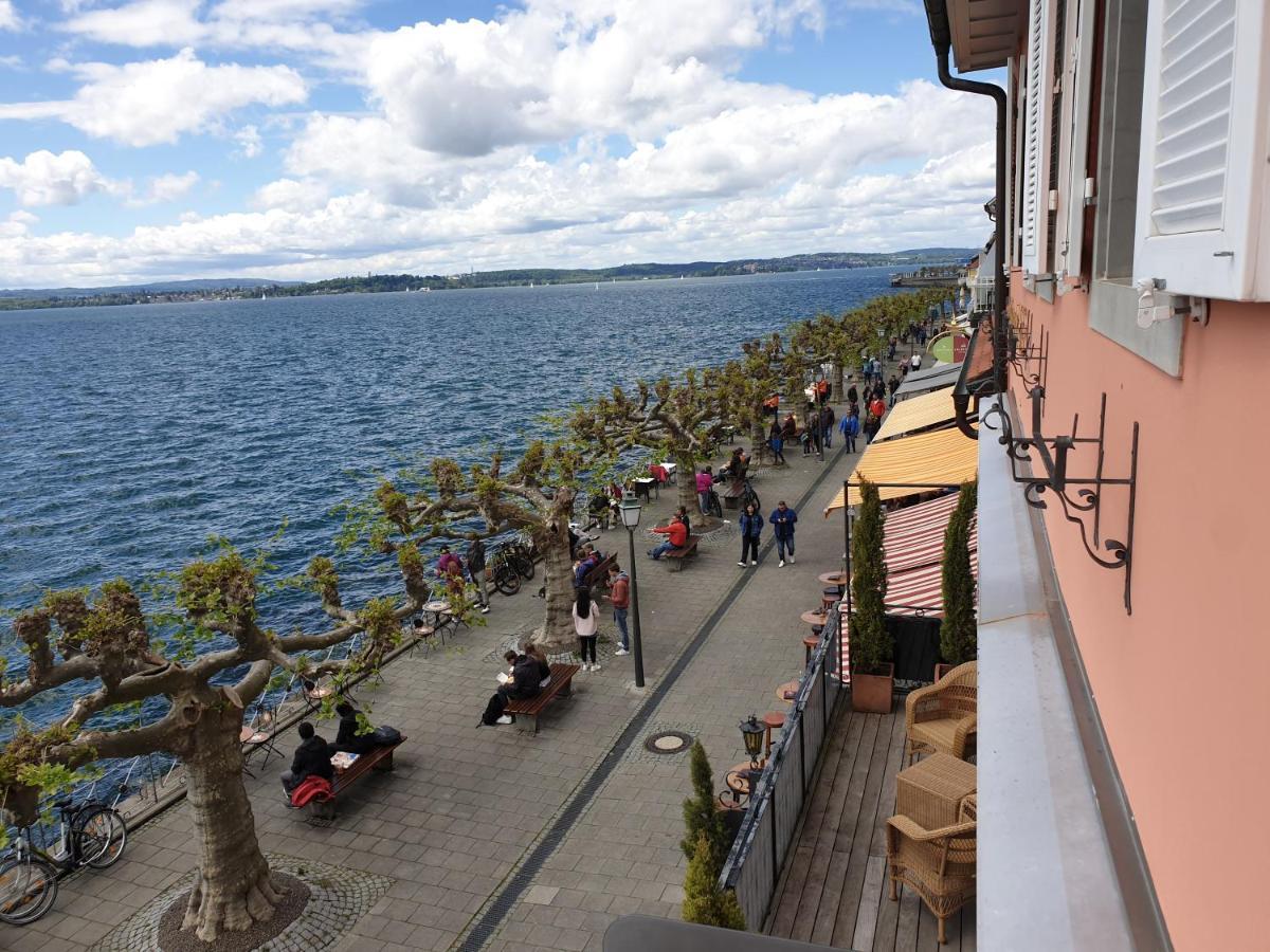 Hotel Strand Cafe Meersburg Buitenkant foto