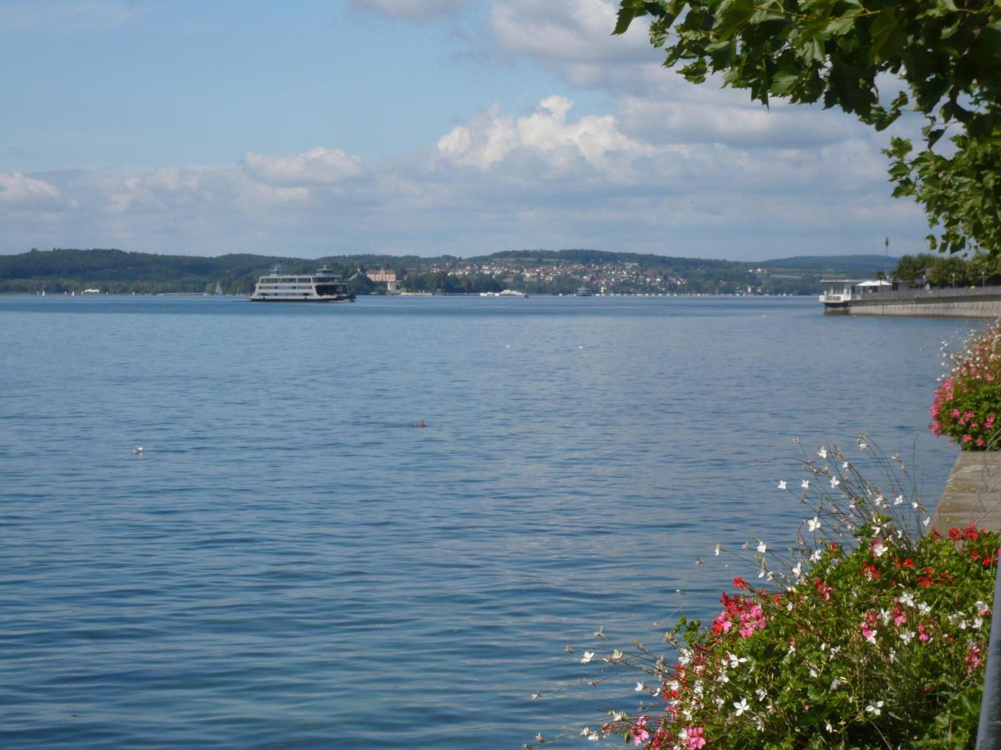 Hotel Strand Cafe Meersburg Buitenkant foto