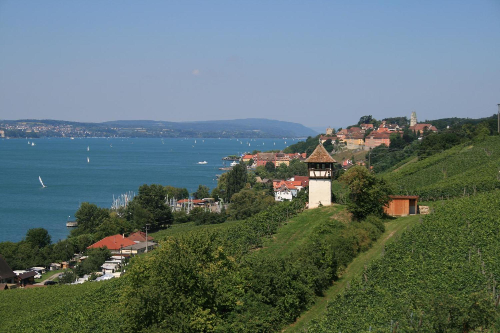 Hotel Strand Cafe Meersburg Buitenkant foto