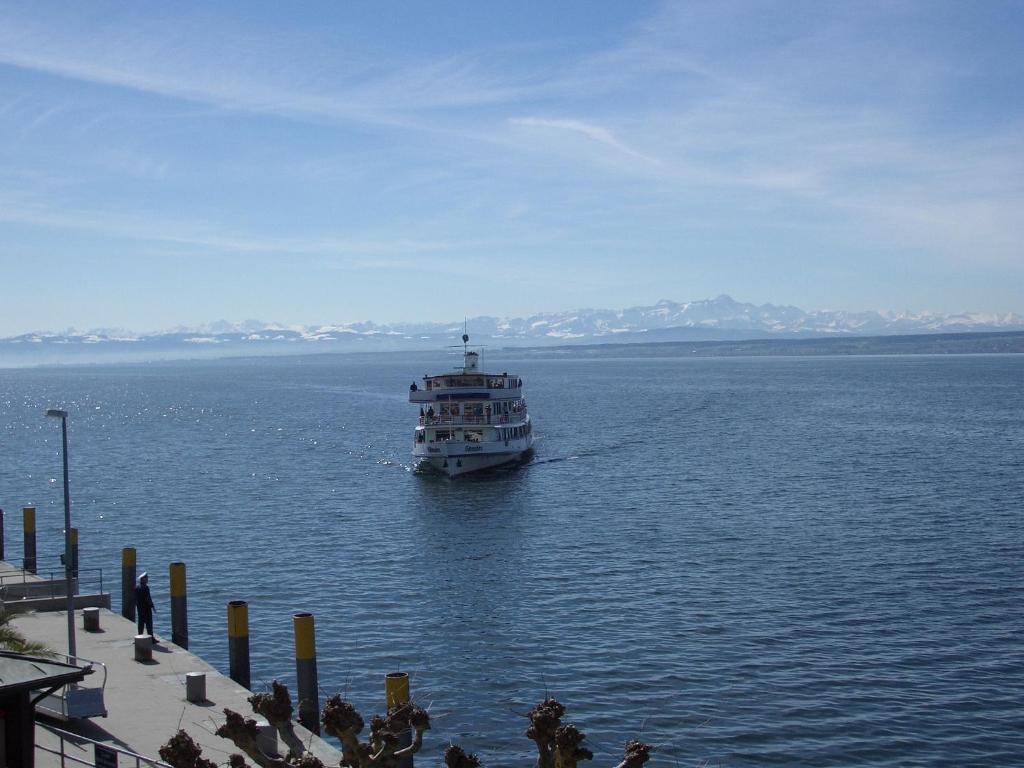 Hotel Strand Cafe Meersburg Buitenkant foto